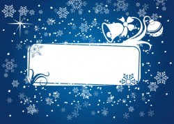 Christmas frame Vector