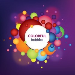 Colorful Bubbles Vector