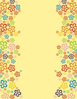 Colorful rug Vector