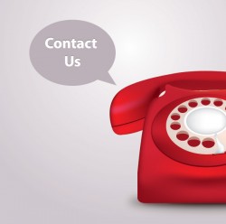 Contact Us Vector Graphic