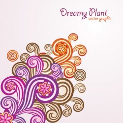 Dreamy Plant Vector