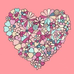Floral background design