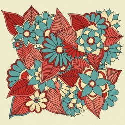 Floral background design