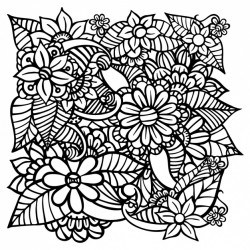 Floral background design