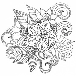 Floral background design