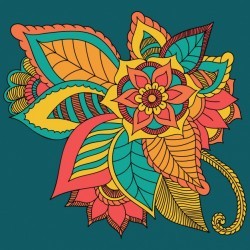 Floral background design