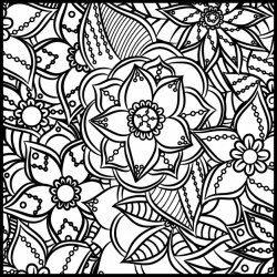 Floral background design