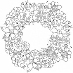 Floral background design