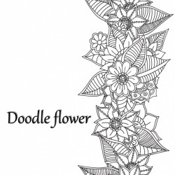 Floral background design