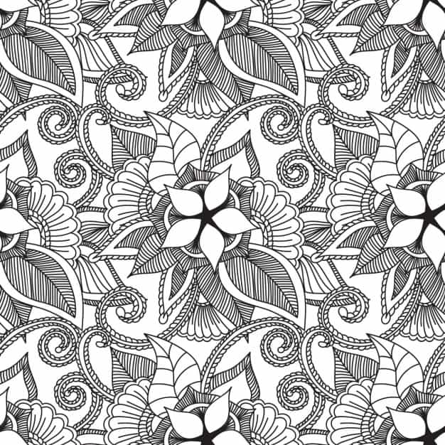 Floral pattern design