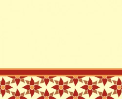 Flower styled wallpaper
