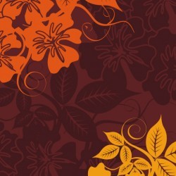 Flowery wallpaper