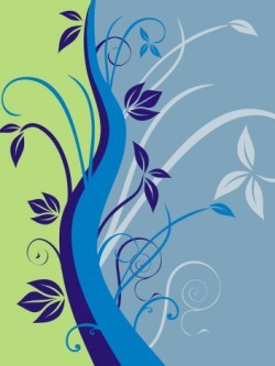 Fresh swirls Vector