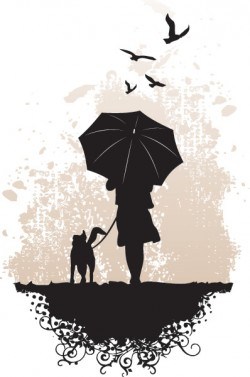 Friday Walk Vector