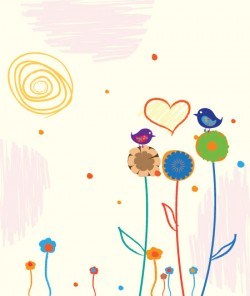 Growing in Love Vector