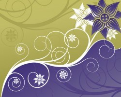 Love flowers Vector