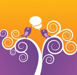 Love Tweet Vector