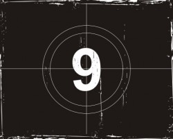 Movie countdown Vector