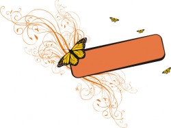 Nature frame Vector