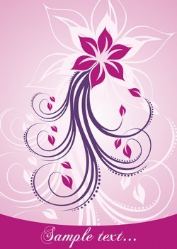 Pinky Card Vector