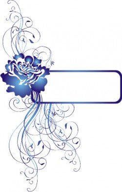 Sapphire frame Vector