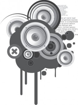 Sound system Vector
