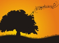 Summer song Vector