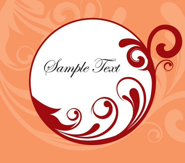 Swirly Vector Design Vector