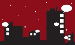 Talking Buildings Vector