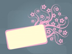 Vector frame Vector