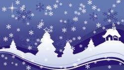 White Christmas Vector