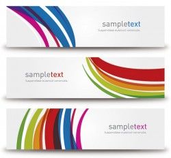 Abstract Modern Banners