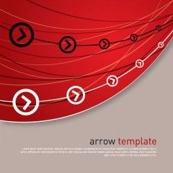 Arrow Template Vector