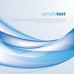 Blue Abstract Vector