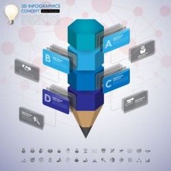 Business Infographic creative design 4456