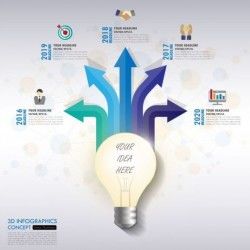 Business Infographic creative design 4457