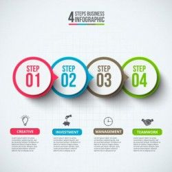 Business Infographic creative design 4467