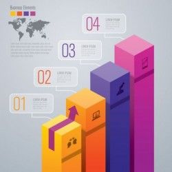 Business Infographic creative design 4483