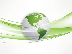 Circling World Vector