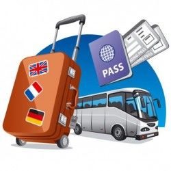 City journey concept vector material 02