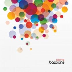 Colorful Balloons Vector