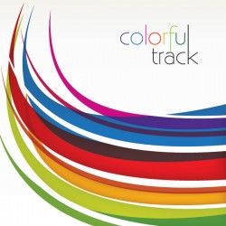 Colorful Track Vector