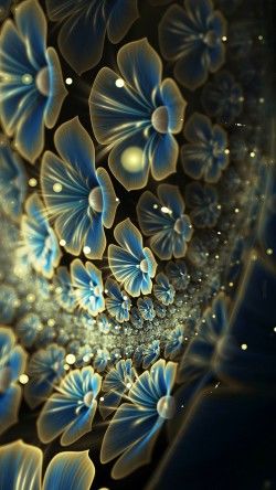 3D Abstract Flowers Wallpapers – 1080×1920 – 487118
