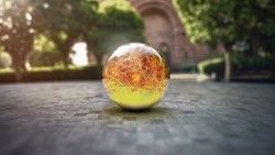 Ball, Glass, Surface, Close laptop 1366×768 HD Background