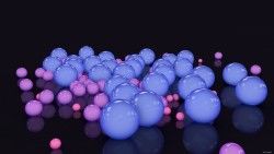Balls, Glass, Bright, Background laptop 1366×768 HD Background