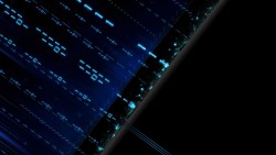Blue, Black, Matrix, Figures Full HD 1080p HD Background