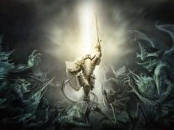 Diablo 3, Crusader, Armor 1600×1200 HD Background