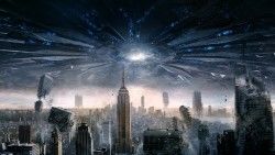 Independence day resurgence, City, Apocalypse laptop 1366×768 HD Background