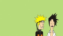 Naruto, Beavis and butt-head, Minimalism laptop 1366×768 HD Background