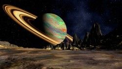 Planet, Saturn, Space, Ring laptop 1366×768 HD Background